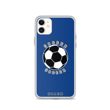 Load image into Gallery viewer, Soccer iPhone Case (Blue 2)