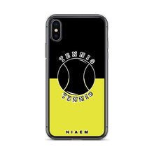 Load image into Gallery viewer, Tennis iPhone Case (Black &amp; Yellow 3)