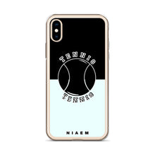 Load image into Gallery viewer, Tennis iPhone Case (Black &amp; Blue 5)