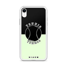 Load image into Gallery viewer, Tennis iPhone Case (Black &amp; Green 2)