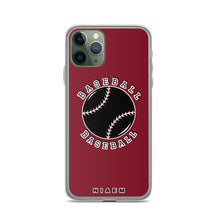 Load image into Gallery viewer, Baseball iPhone Case (Red 2)