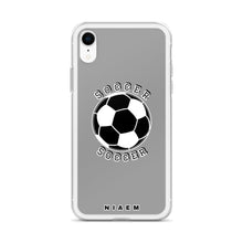 Load image into Gallery viewer, Soccer iPhone Case (Grey 1)