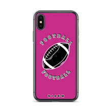 Load image into Gallery viewer, American Football iPhone Case (Pink)