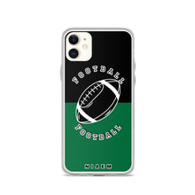 Load image into Gallery viewer, American Football iPhone Case (Black &amp; Green 1)