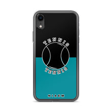 Load image into Gallery viewer, Tennis iPhone Case (Black &amp; Blue 3)