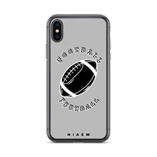 Load image into Gallery viewer, American Football iPhone Case (Grey 2)