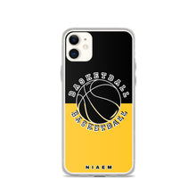 Load image into Gallery viewer, Basketball iPhone Case (Black &amp; Yellow)