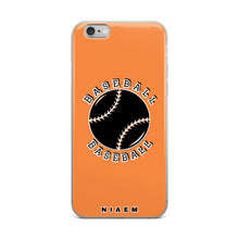 Load image into Gallery viewer, Baseball iPhone Case (Orange 1)