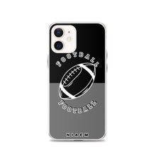 Load image into Gallery viewer, American Football iPhone Case (Black &amp; Grey)