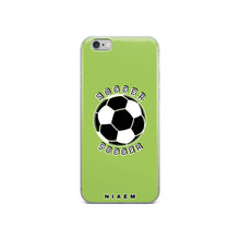 Load image into Gallery viewer, Soccer iPhone Case (Green 3)