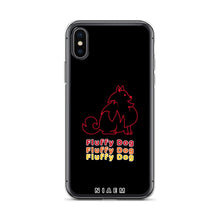 Load image into Gallery viewer, Red Fluffy Dog iPhone Case