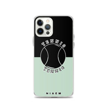 Load image into Gallery viewer, Tennis iPhone Case (Black &amp; Green 5)