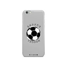 Load image into Gallery viewer, Soccer iPhone Case (Grey 2)