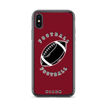 Load image into Gallery viewer, American Football iPhone Case (Red 2)