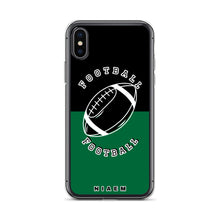 Load image into Gallery viewer, American Football iPhone Case (Black &amp; Green 1)