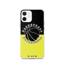 Load image into Gallery viewer, Basketball iPhone Case (Black &amp; Yellow 3)