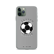 Load image into Gallery viewer, Soccer iPhone Case (Grey 1)