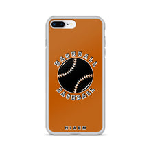 Load image into Gallery viewer, Baseball iPhone Case (Brown 1)