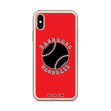 Load image into Gallery viewer, Baseball iPhone Case (Red 1)