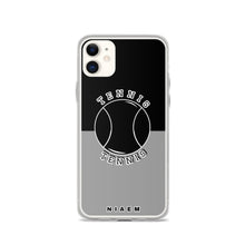 Load image into Gallery viewer, Tennis iPhone Case (Black &amp; Grey 1)