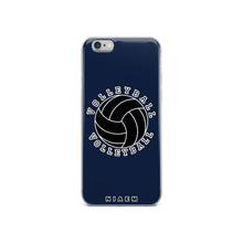 Load image into Gallery viewer, Volleyball iPhone Case (Navy)