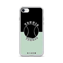 Load image into Gallery viewer, Tennis iPhone Case (Black &amp; Green 5)