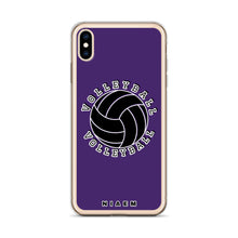 Load image into Gallery viewer, Volleyball iPhone Case (Purple)
