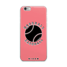 Load image into Gallery viewer, Baseball iPhone Case (Pink 2)
