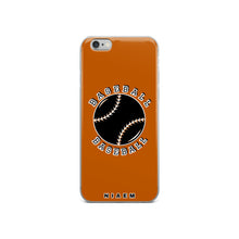 Load image into Gallery viewer, Baseball iPhone Case (Brown 1)