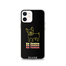 Load image into Gallery viewer, Yellow Un Toutou iPhone Case