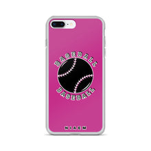 Load image into Gallery viewer, Baseball iPhone Case (Pink)