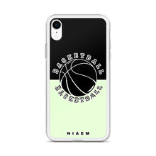 Load image into Gallery viewer, Basketball iPhone Case (Black &amp; Green 2)