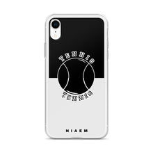 Load image into Gallery viewer, Tennis iPhone Case (Black &amp; Grey 3)
