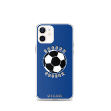 Load image into Gallery viewer, Soccer iPhone Case (Blue 2)