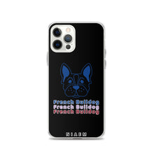 Load image into Gallery viewer, Blue French Bulldog iPhone Case