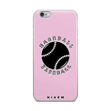 Load image into Gallery viewer, Baseball iPhone Case (Pink 4)