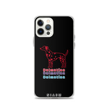 Load image into Gallery viewer, Red Dalmatian iPhone Case