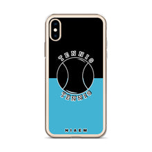 Load image into Gallery viewer, Tennis iPhone Case (Black &amp; Blue 7)