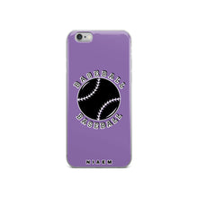 Load image into Gallery viewer, Baseball iPhone Case (Purple 1)