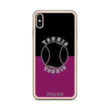 Load image into Gallery viewer, Tennis iPhone Case (Black &amp; Pink 6)
