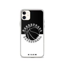 Load image into Gallery viewer, Basketball iPhone Case (Black &amp; White)
