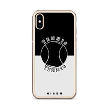 Load image into Gallery viewer, Tennis iPhone Case (Black &amp; Grey 3)