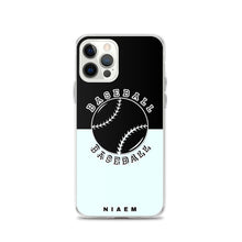 Load image into Gallery viewer, Baseball iPhone Case (Black &amp; Blue 5)