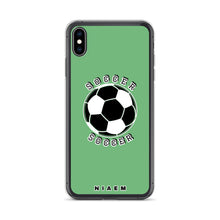 Load image into Gallery viewer, Soccer iPhone Case (Green 4)