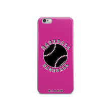 Load image into Gallery viewer, Baseball iPhone Case (Pink)