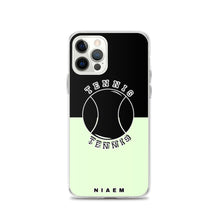 Load image into Gallery viewer, Tennis iPhone Case (Black &amp; Green 2)