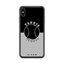 Load image into Gallery viewer, Tennis iPhone Case (Black &amp; Grey 2)