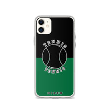 Load image into Gallery viewer, Tennis iPhone Case (Black &amp; Green 1)