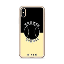 Load image into Gallery viewer, Tennis iPhone Case (Black &amp; Yellow 2)