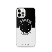 Load image into Gallery viewer, Tennis iPhone Case (Black &amp; Grey 3)